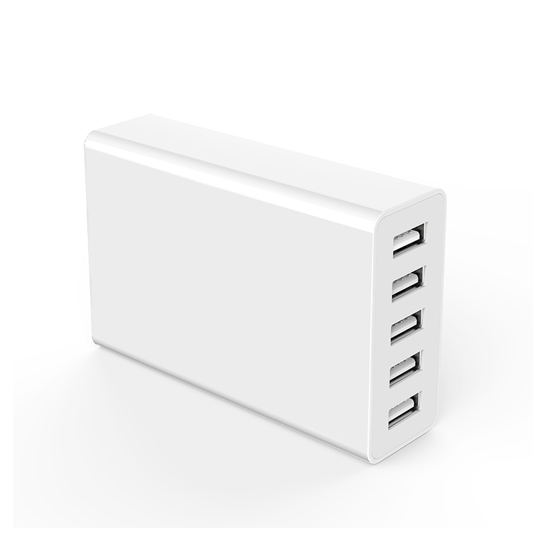 5 ports USB charger 40W total